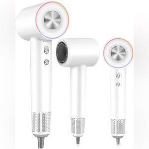 JUST IN! Ultra Fast, Travel, White Hair Dryer